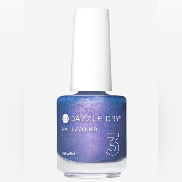 Accessories - Dazzle Dry Purple Glitter Yin Yang Nail Lacquer